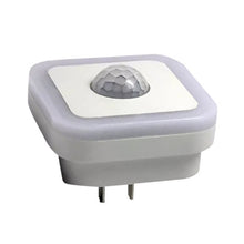 Load image into Gallery viewer, Home LED Human Auto Sensor Night Light Plug-In Wiring-Free Staircase Corridor Aisle Light, US Plug, 3W