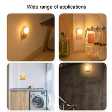 Load image into Gallery viewer, Home LED Human Auto Sensor Night Light Plug-In Wiring-Free Staircase Corridor Aisle Light, US Plug, 3W