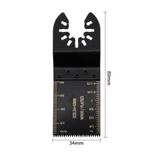 Load image into Gallery viewer, 2pcs Trimmers High Carbon Steel Straight Saw Blade For Multi Tool, Small Teeth, 45mm Fine Teeth