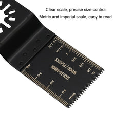 Load image into Gallery viewer, 2pcs Trimmers High Carbon Steel Straight Saw Blade For Multi Tool, Small Teeth, 45mm Fine Teeth