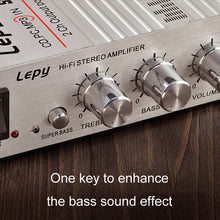 Load image into Gallery viewer, Lepy LP-268 DC12V High Fidelity Power Car/Motorcycle Amplifier
