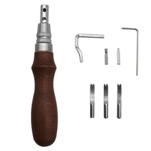 Load image into Gallery viewer, 7 In 1 Leather Edge Presser Groove Cutter Edge Trimmer