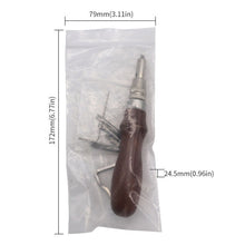 Load image into Gallery viewer, 7 In 1 Leather Edge Presser Groove Cutter Edge Trimmer