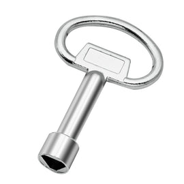 5pcs Water Valve Chassis Triangular Key Wrench, Large, Small