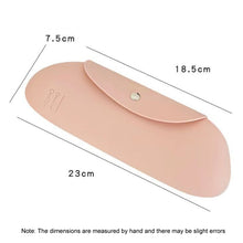 Load image into Gallery viewer, Silicone Makeup Brush Storage Bag Portable Travel Storage Bag Large Capacity Cosmetic Organizer