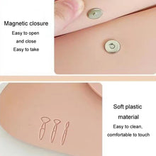 Load image into Gallery viewer, Silicone Makeup Brush Storage Bag Portable Travel Storage Bag Large Capacity Cosmetic Organizer