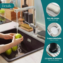 Load image into Gallery viewer, Diatomite Absorbent Mat Fast Drying Stone Kitchen Bathroom Faucet Sink Drainage Mat, 40x10cm+10x10cm, 60x10cm+10x10cm