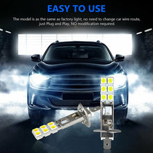 Load image into Gallery viewer, 55W Automotive LED Bulbs High Brightness Fog Light, H1, H3