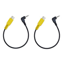 Load image into Gallery viewer, 2pcs Stereo Four Section to RCA Female Car Navigation Video Cable, E1-26