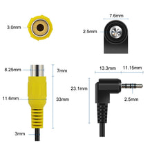 Load image into Gallery viewer, 2pcs Stereo Four Section to RCA Female Car Navigation Video Cable, E1-26