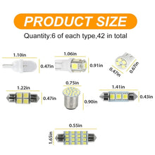 Load image into Gallery viewer, 42pcs/Set Car Interior Reading LED Light Combination Set, 42pcs/Set