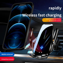 Load image into Gallery viewer, Q96 Car Wireless Charging Cell Phone Navigation Mount, Standard, Standard+Suction Cup