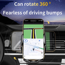 Load image into Gallery viewer, Q96 Car Wireless Charging Cell Phone Navigation Mount, Standard, Standard+Suction Cup