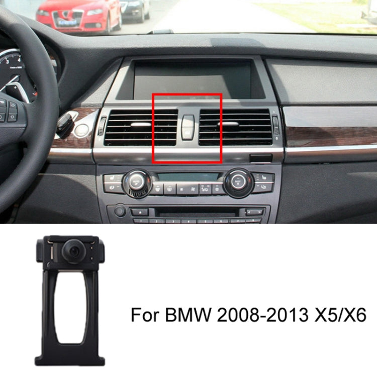 For BMW Car Air Outlet Modified Mobile Phone Holder Base, 04-08 7 Series, 05-12 3 Series, 08-13 X5/X6, 09-15 7 Series, 11-16 X3/X4, 10-17 5GT  Imported, 11-17 5 Series, 11-17 5 Series Universal Applicable to Double Rollers, 12-15 X1                    ...