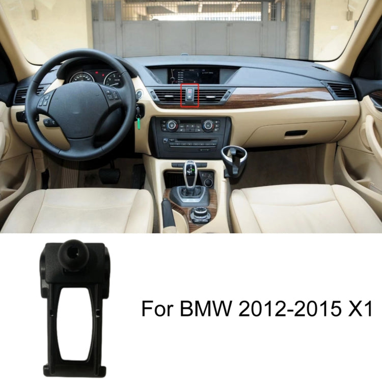 For BMW Car Air Outlet Modified Mobile Phone Holder Base, 04-08 7 Series, 05-12 3 Series, 08-13 X5/X6, 09-15 7 Series, 11-16 X3/X4, 10-17 5GT  Imported, 11-17 5 Series, 11-17 5 Series Universal Applicable to Double Rollers, 12-15 X1                    ...