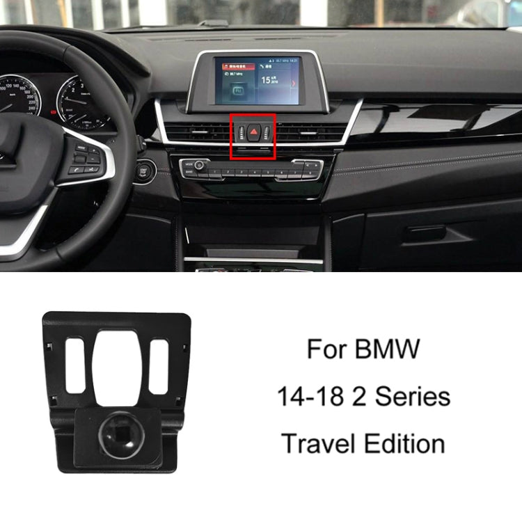 For BMW Car Air Outlet Modified Mobile Phone Holder Base, 04-08 7 Series, 05-12 3 Series, 08-13 X5/X6, 09-15 7 Series, 11-16 X3/X4, 10-17 5GT  Imported, 11-17 5 Series, 11-17 5 Series Universal Applicable to Double Rollers, 12-15 X1                    ...