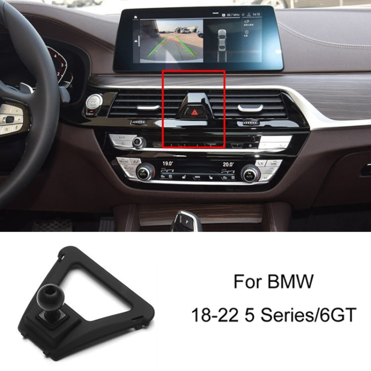 For BMW Car Air Outlet Modified Mobile Phone Holder Base, 04-08 7 Series, 05-12 3 Series, 08-13 X5/X6, 09-15 7 Series, 11-16 X3/X4, 10-17 5GT  Imported, 11-17 5 Series, 11-17 5 Series Universal Applicable to Double Rollers, 12-15 X1                    ...