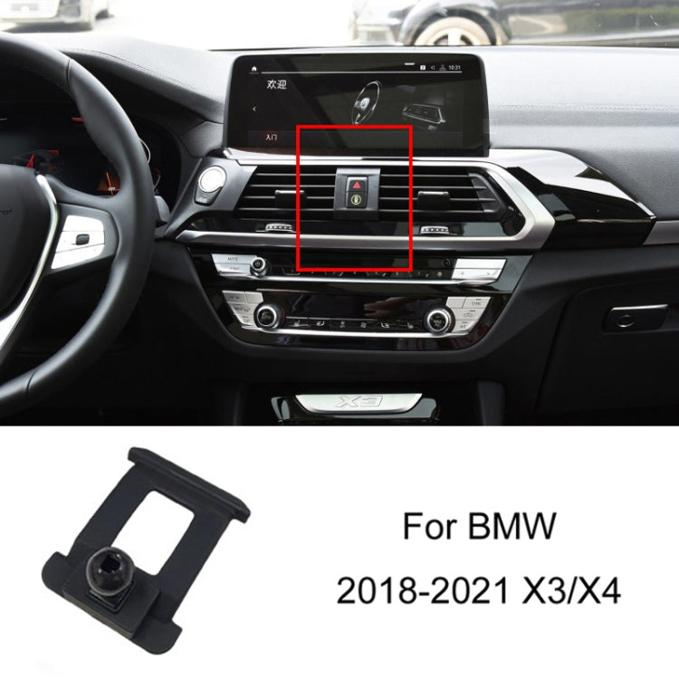 For BMW Car Air Outlet Modified Mobile Phone Holder Base, 04-08 7 Series, 05-12 3 Series, 08-13 X5/X6, 09-15 7 Series, 11-16 X3/X4, 10-17 5GT  Imported, 11-17 5 Series, 11-17 5 Series Universal Applicable to Double Rollers, 12-15 X1                    ...