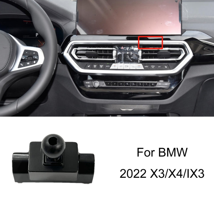 For BMW Car Air Outlet Modified Mobile Phone Holder Base, 04-08 7 Series, 05-12 3 Series, 08-13 X5/X6, 09-15 7 Series, 11-16 X3/X4, 10-17 5GT  Imported, 11-17 5 Series, 11-17 5 Series Universal Applicable to Double Rollers, 12-15 X1                    ...
