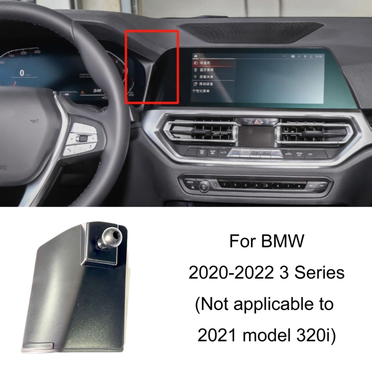 For BMW Car Air Outlet Modified Mobile Phone Holder Base, 04-08 7 Series, 05-12 3 Series, 08-13 X5/X6, 09-15 7 Series, 11-16 X3/X4, 10-17 5GT  Imported, 11-17 5 Series, 11-17 5 Series Universal Applicable to Double Rollers, 12-15 X1                    ...