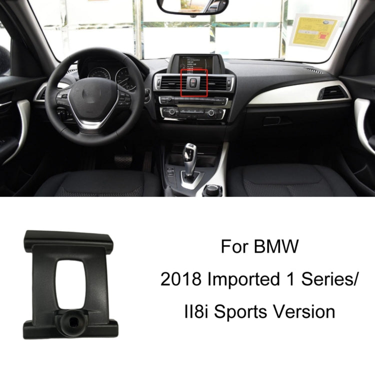 For BMW Car Air Outlet Modified Mobile Phone Holder Base, 04-08 7 Series, 05-12 3 Series, 08-13 X5/X6, 09-15 7 Series, 11-16 X3/X4, 10-17 5GT  Imported, 11-17 5 Series, 11-17 5 Series Universal Applicable to Double Rollers, 12-15 X1                    ...