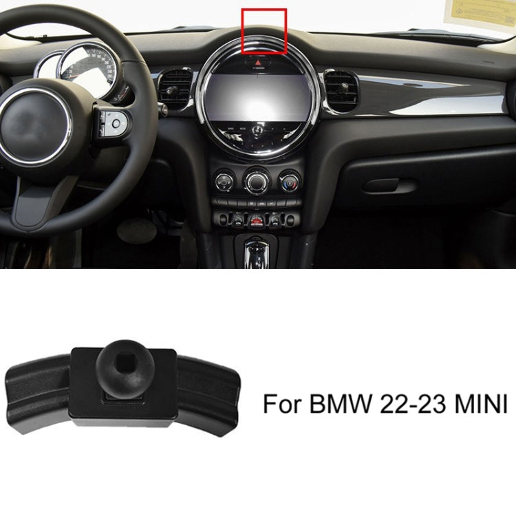 For BMW Car Air Outlet Modified Mobile Phone Holder Base, 04-08 7 Series, 05-12 3 Series, 08-13 X5/X6, 09-15 7 Series, 11-16 X3/X4, 10-17 5GT  Imported, 11-17 5 Series, 11-17 5 Series Universal Applicable to Double Rollers, 12-15 X1                    ...