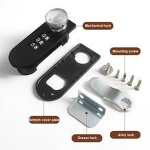 Load image into Gallery viewer, Home Drawer Locker Mechanical Dial And Quarter Turn Combination Lock, Left Turn, Right Turn