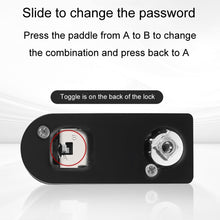 Load image into Gallery viewer, Home Drawer Locker Mechanical Dial And Quarter Turn Combination Lock, Left Turn, Right Turn