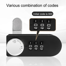 Load image into Gallery viewer, Home Drawer Locker Mechanical Dial And Quarter Turn Combination Lock, Left Turn, Right Turn