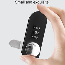 Load image into Gallery viewer, Home Drawer Locker Mechanical Dial And Quarter Turn Combination Lock, Left Turn, Right Turn