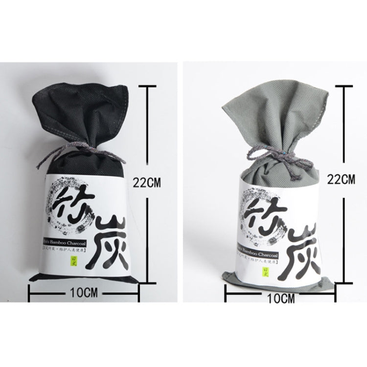 3Bags Bamboo Charcoal Air Purifying Bag For Refrigerators Wardrobes Car Formaldehyde Odor Removal Pack