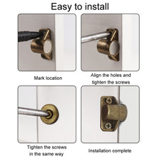 Load image into Gallery viewer, Household Cabinet Door Magnetic Suction Buckle Bumper Ball Adhesive Coupler