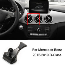 Load image into Gallery viewer, For Mercedes-Benz Left-Handed Drive Mobile Phone Holder Car Air Outlet Base, 05-10 ML, 06-17 R-Class, 08-10 C-Class, 08-12 S-Class, 09-10 B-Class, 11-13 C-Class, 12-19 B-Class, 12 GLK, 12-15 ML, 13-15 GLK, 14-15 E-Class/13-16 E-Class, 12-17 CLS        ...