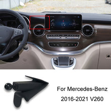 Load image into Gallery viewer, For Mercedes-Benz Left-Handed Drive Mobile Phone Holder Car Air Outlet Base, 05-10 ML, 06-17 R-Class, 08-10 C-Class, 08-12 S-Class, 09-10 B-Class, 11-13 C-Class, 12-19 B-Class, 12 GLK, 12-15 ML, 13-15 GLK, 14-15 E-Class/13-16 E-Class, 12-17 CLS        ...