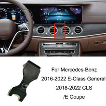 Load image into Gallery viewer, For Mercedes-Benz Left-Handed Drive Mobile Phone Holder Car Air Outlet Base, 05-10 ML, 06-17 R-Class, 08-10 C-Class, 08-12 S-Class, 09-10 B-Class, 11-13 C-Class, 12-19 B-Class, 12 GLK, 12-15 ML, 13-15 GLK, 14-15 E-Class/13-16 E-Class, 12-17 CLS        ...