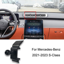 Load image into Gallery viewer, For Mercedes-Benz Left-Handed Drive Mobile Phone Holder Car Air Outlet Base, 05-10 ML, 06-17 R-Class, 08-10 C-Class, 08-12 S-Class, 09-10 B-Class, 11-13 C-Class, 12-19 B-Class, 12 GLK, 12-15 ML, 13-15 GLK, 14-15 E-Class/13-16 E-Class, 12-17 CLS        ...