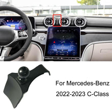 Load image into Gallery viewer, For Mercedes-Benz Left-Handed Drive Mobile Phone Holder Car Air Outlet Base, 05-10 ML, 06-17 R-Class, 08-10 C-Class, 08-12 S-Class, 09-10 B-Class, 11-13 C-Class, 12-19 B-Class, 12 GLK, 12-15 ML, 13-15 GLK, 14-15 E-Class/13-16 E-Class, 12-17 CLS        ...