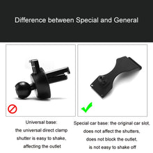 Load image into Gallery viewer, For Mercedes-Benz Left-Handed Drive Mobile Phone Holder Car Air Outlet Base, 05-10 ML, 06-17 R-Class, 08-10 C-Class, 08-12 S-Class, 09-10 B-Class, 11-13 C-Class, 12-19 B-Class, 12 GLK, 12-15 ML, 13-15 GLK, 14-15 E-Class/13-16 E-Class, 12-17 CLS        ...
