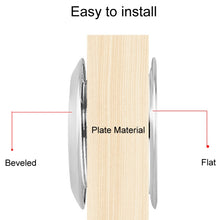 Load image into Gallery viewer, 35mm Furniture Cabinet Cooling Stainless Steel Double Sided Ventilation Hole Decorative Cover, 3pcs