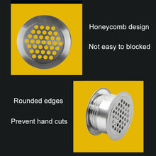 Load image into Gallery viewer, 35mm Furniture Cabinet Cooling Stainless Steel Double Sided Ventilation Hole Decorative Cover, 3pcs