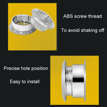 Load image into Gallery viewer, 35mm Furniture Cabinet Cooling Stainless Steel Double Sided Ventilation Hole Decorative Cover, 3pcs