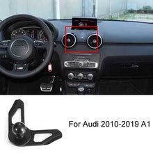 Load image into Gallery viewer, For Audi Left Driving Car Mobile Phone Holder Mounting Base, 05-11 A6L, 06-15 Q7, 09-16 A4L/A5, 10-18 Q5, 10-19 A1, 11-17 A8L, 12-18 A6L, 13-18 Q3, 14-20 A3, 16-19 Q7, 17-23 A4L-A5-S4-S5, 18-22 Q5L, 18-23 A8L, 19-22 Q2L, 19-23 A6L, 19-23 Q3, 20-21 Q7/Q...