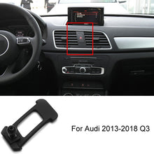 Load image into Gallery viewer, For Audi Left Driving Car Mobile Phone Holder Mounting Base, 05-11 A6L, 06-15 Q7, 09-16 A4L/A5, 10-18 Q5, 10-19 A1, 11-17 A8L, 12-18 A6L, 13-18 Q3, 14-20 A3, 16-19 Q7, 17-23 A4L-A5-S4-S5, 18-22 Q5L, 18-23 A8L, 19-22 Q2L, 19-23 A6L, 19-23 Q3, 20-21 Q7/Q...