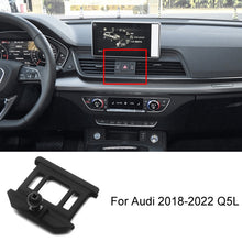Load image into Gallery viewer, For Audi Left Driving Car Mobile Phone Holder Mounting Base, 05-11 A6L, 06-15 Q7, 09-16 A4L/A5, 10-18 Q5, 10-19 A1, 11-17 A8L, 12-18 A6L, 13-18 Q3, 14-20 A3, 16-19 Q7, 17-23 A4L-A5-S4-S5, 18-22 Q5L, 18-23 A8L, 19-22 Q2L, 19-23 A6L, 19-23 Q3, 20-21 Q7/Q...