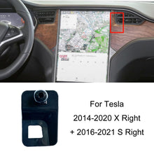 Load image into Gallery viewer, For Tesla Car Air Outlet Clip Phone Holder Base, 14-20 X Right + 16-21 S Right, 14-20 X Left + 16-21 S Left, 19-22 Model 3 Left, 19-22 Model 3+Model Y Rubber, 21-22 Model 3+Model Y Stuck On Screen, 21-22 Model Y Stuck On Steering Wheel Left