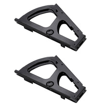 Load image into Gallery viewer, 1pair Concealed Shoe Rack Cold Rolled Steel Flap Mounting Fittings, Single Layer Black, Single Layer Gray, Double Layer Black, Double Layer Gray, Three Layer Black, Three Layer Gray