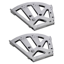 Load image into Gallery viewer, 1pair Concealed Shoe Rack Cold Rolled Steel Flap Mounting Fittings, Single Layer Black, Single Layer Gray, Double Layer Black, Double Layer Gray, Three Layer Black, Three Layer Gray