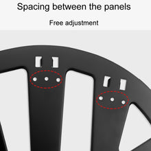 Load image into Gallery viewer, 1pair Concealed Shoe Rack Cold Rolled Steel Flap Mounting Fittings, Single Layer Black, Single Layer Gray, Double Layer Black, Double Layer Gray, Three Layer Black, Three Layer Gray