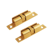 Load image into Gallery viewer, 2pcs Cabinet Magnetic Spring Buckle Ball Door Sucker, Small Gold, Medium Gold, Large Gold, Extra Large Gold, Small Silver, Medium Silver, Large Silver, Extra Large Silver