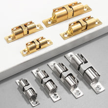 Load image into Gallery viewer, 2pcs Cabinet Magnetic Spring Buckle Ball Door Sucker, Small Gold, Medium Gold, Large Gold, Extra Large Gold, Small Silver, Medium Silver, Large Silver, Extra Large Silver
